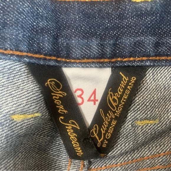 LUCKY BRAND Straight Leg 34x29 High Waist Unisex Normcore Grunge School - Picture 7 of 9